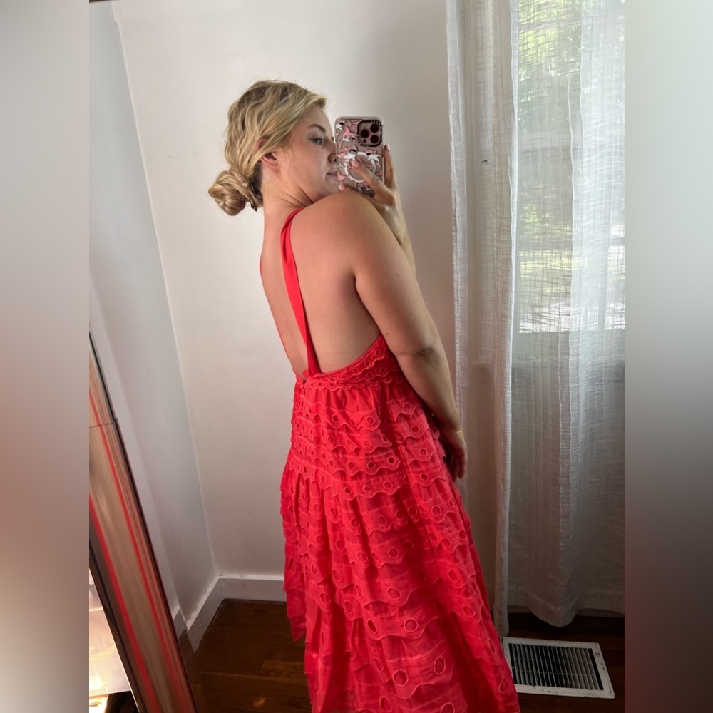 NWT Anthropologie Maeve MIDI Dress 4P - Picture 7 of 10